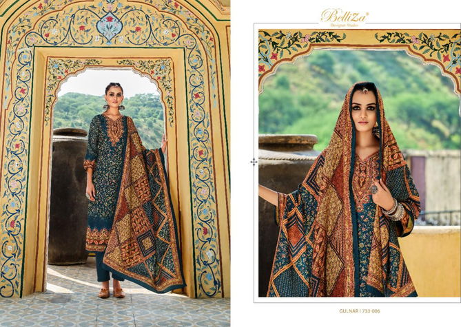 Belliza Gulnar Premium Pashmina New Fancy Exclusive Wear Printed Dress Material Collection